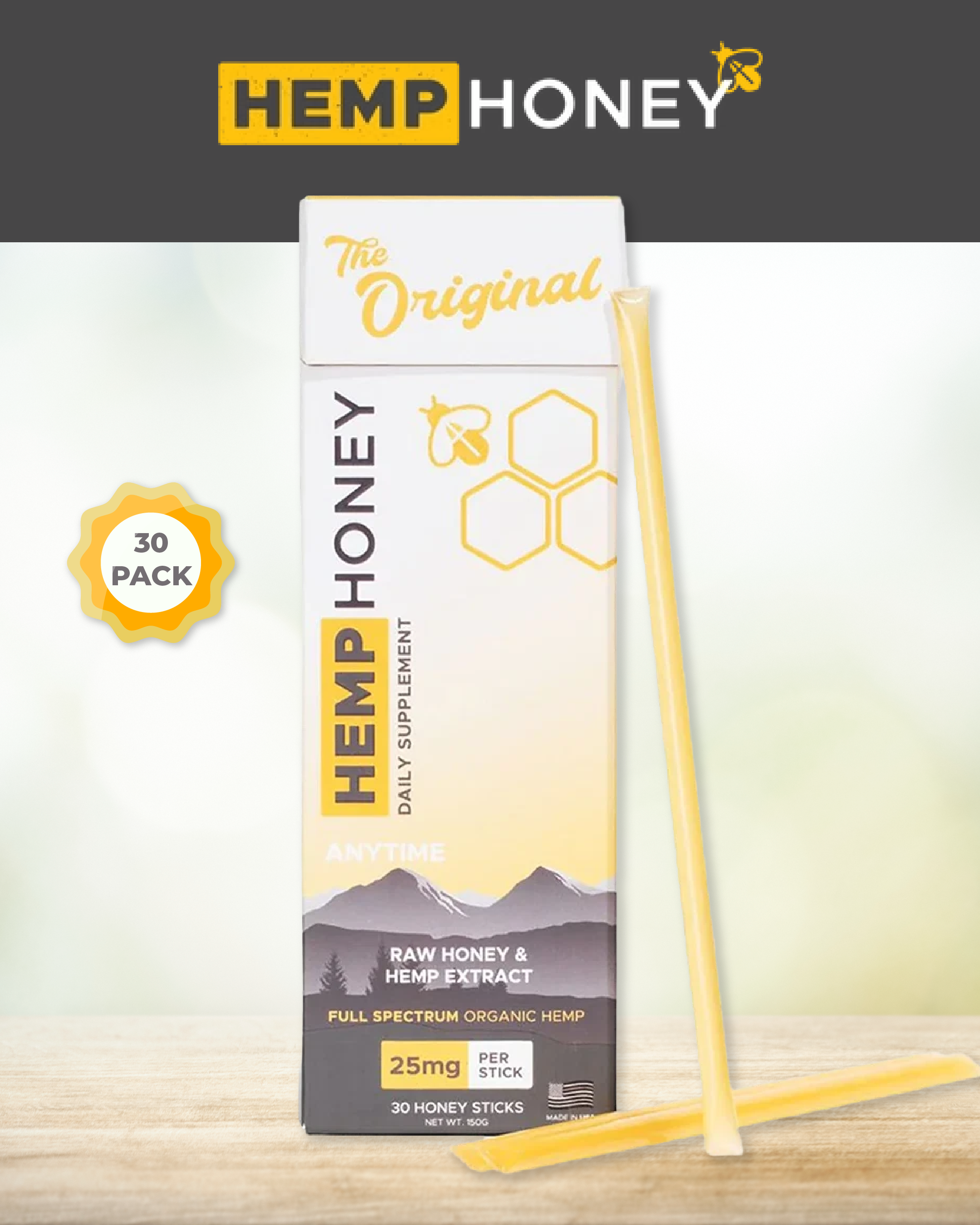 HEMPHONEY ORIGINAL $15 Off - For Veterans